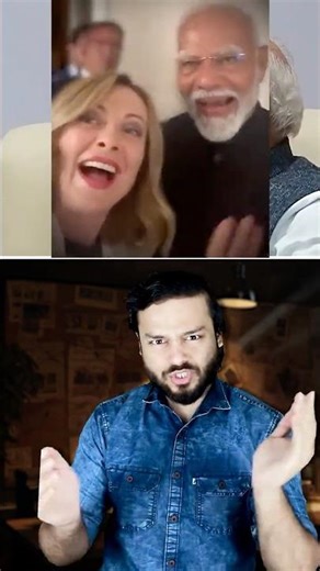 MODI Meloni Relation is NOT A JOKE, Its Serious! #shorts