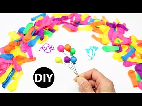 DIY Miniature Balloon EASY by Creative Wrold