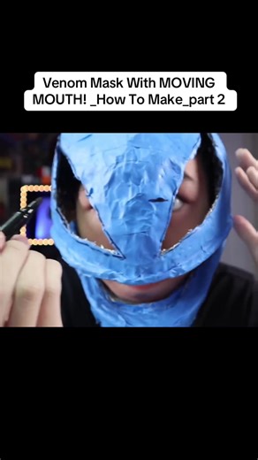 Venom Mask With Moving Mouth: How to Create It - Part 2