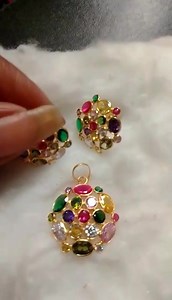 14 carat hallmark most beautiful multi set in most reasonable price Wats app 93305 84411 | Lavya jewels