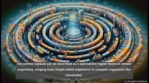 Central capsule in biology