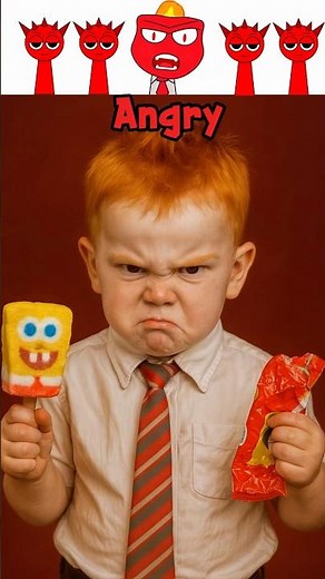 Angry SpongeBob and Anger from Inside Out! AI meme animation.Try Not To Laugh Challenge! ‪@cactukk‬