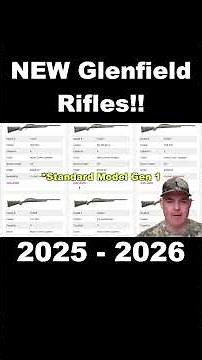 BACK FROM THE DEAD?! NEW Glenfield Rifles!! (Ruger American)