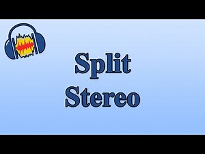Separating Stereo Tracks in Audacity
