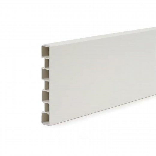 How to apply pvc baseboard moulding