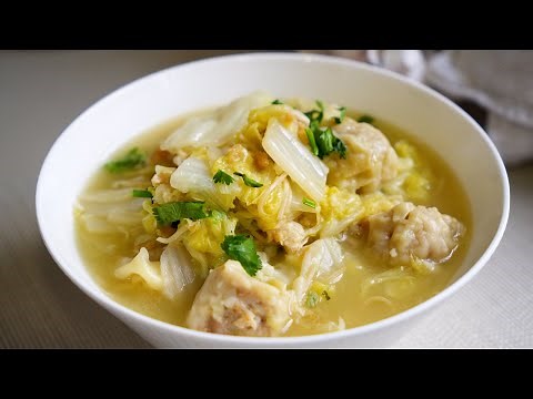 Quick and Healthy Chinese Cabbage Soup Recipe | Healthy Weekday One-Pot Meals