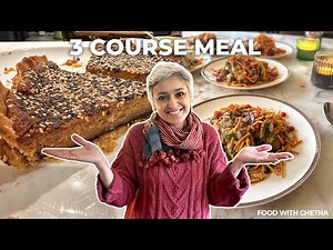 The Perfect 3-Course Indian Meal (Cook With Me)