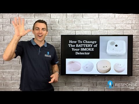 How To Change A Smoke Alarm Battery