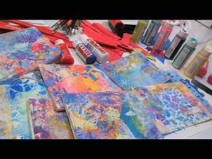 Easy Layered Gel Printing Techniques!