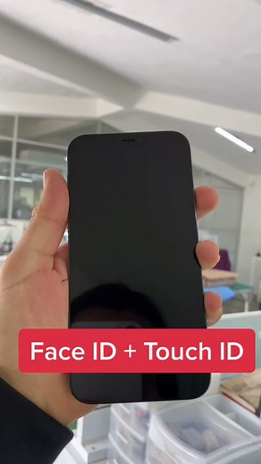 iPhone 12 con Face ID y Touch ID?