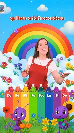 Fanny la fourmi - Apprendre les notes de musique - Comptine enfant #kids #education #parents