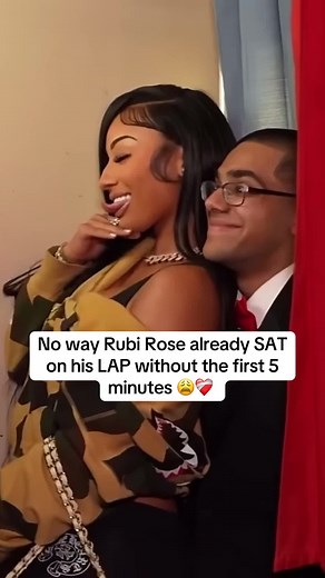 Rubi Rose Surprises Fans by Sitting on Neon's Lap Early in Performance