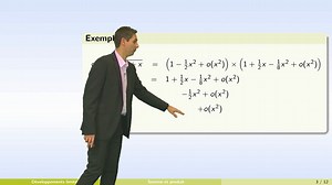 Développements limités - partie 3 : opérations sur les DL