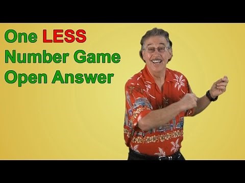 Numbers Song | Counting Song | One LESS Number Game Open Answer | Jack Hartmann