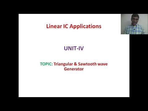 Triangular wave Generator using OP AMP | Sawtooth wave Generator using OP AMP | LICA U-4-5