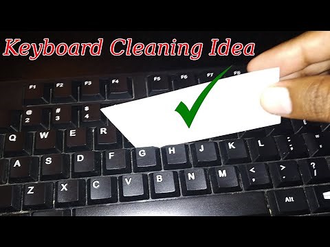How to Clean Keyboard Keys