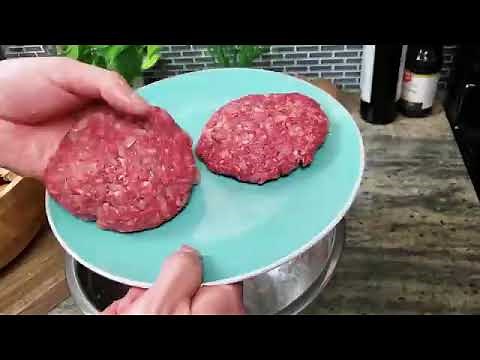 How to make an easy Salisbury Steak with Bison ground North Fork Bison