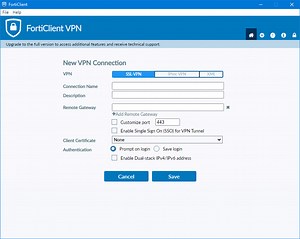 FortiClient VPN Free Download for Windows 10, 11, 7 (32 / 64-bit)