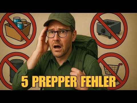 Die 5 größten Prepper Fehler!