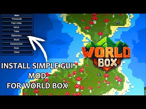 How to install SIMPLE GUI for WORLD BOX 100% working 2022 | WORLD BOX simple gui mod PC