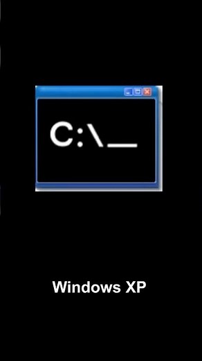 Evolution of Command Prompt icons 1992-2023