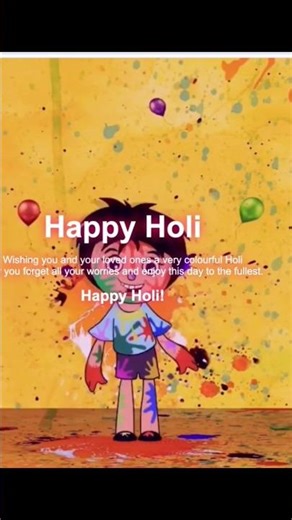 "Holi mode: ON | Stress mode: OFF 💥🎉"#follow #holi2026 #follow #fypシ #short #shortsviral