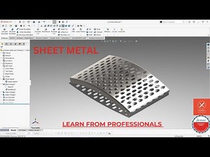 SolidWorks Linear Pattern: Mastering Sheet Metal Components!