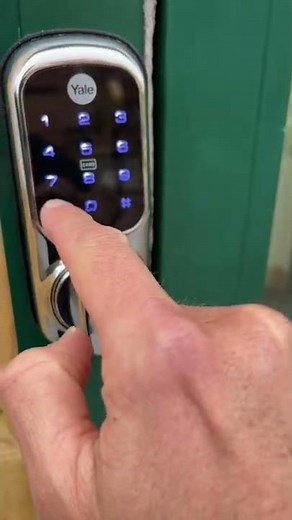 How to use a Yale digital smart key lock