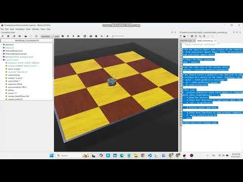 Webot tutorial 4 and API