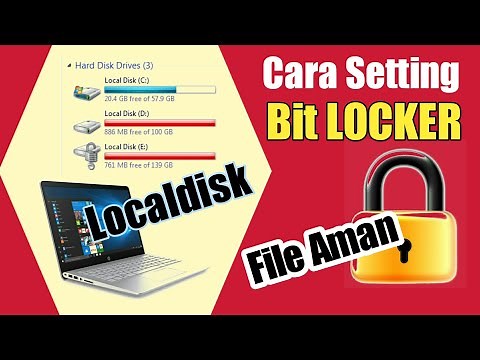 Cara Mengunci Localdisk Pada Komputer atau Laptop Windows 10