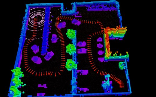使用lego-loam算法结合octomap_server在coppelaisim中实时生成pointcloud及octomap