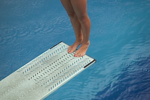 How Much Pool Depth is Needed to Add a High Diving Board - Pool Buyer Advice