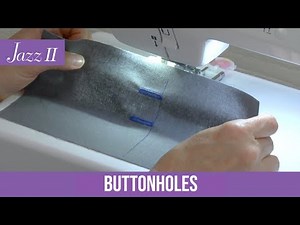 How to Sew a Button with the Baby Lock Jazz II