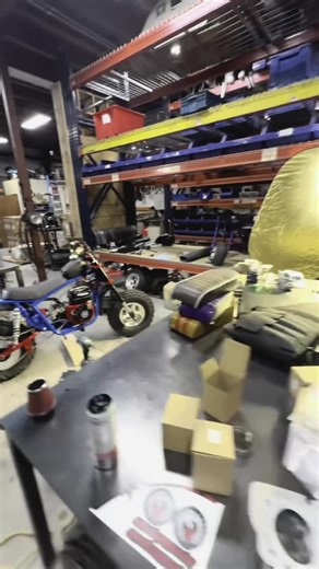 8.2K views · 124 reactions |  BTS of shooting our Upgraded Megalodon Minibike. 朗 | Go Power Sports | Facebook