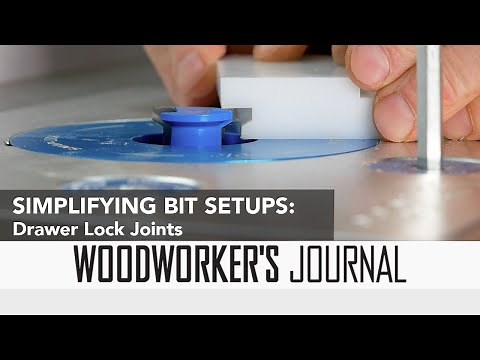 Simplifying Drawer Lock Bit Setup