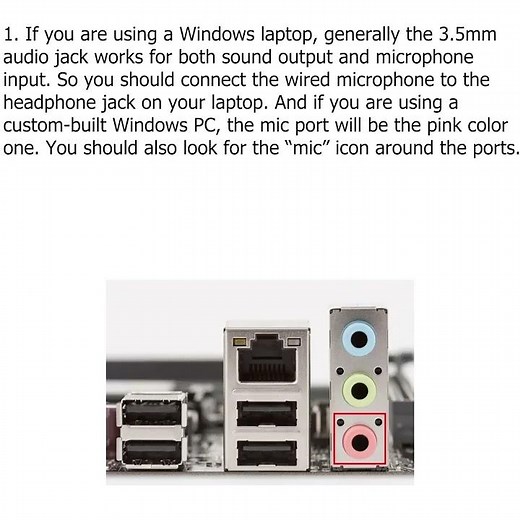 Set Up a Wired Microphone in Windows 11
