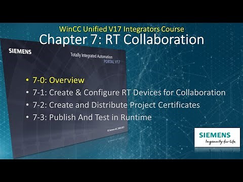 WinCC Unified V17 # 24: RT Collaboration & Certificate Manager Overview 📜🔐 #WinCCGURU