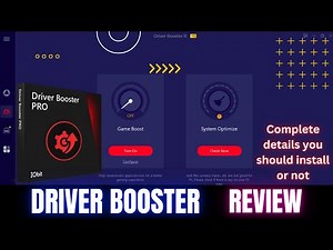 Driver Booster Review | complete details you should install or not