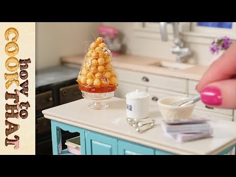 Teeny Weeny Challenge #2 Miniature Croquembouche | How To Cook That Ann Reardon