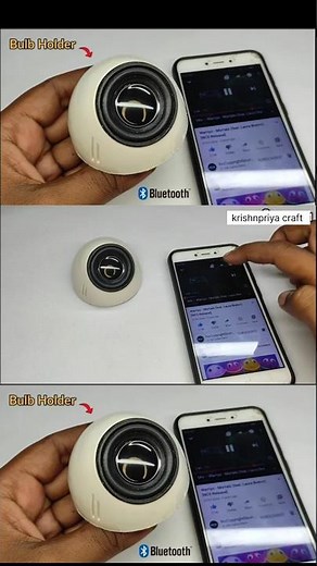 Bluetooth Speaker Making At Home 🔊 | Powerful DIY Speaker | Amazing Idea | Krishnpriya Craft