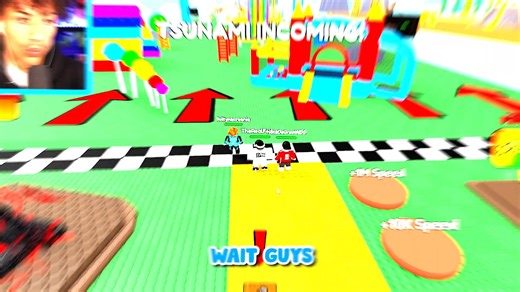 Every Second 1 SPEED To Escape Roblox TSUNAMI!. | RoBros