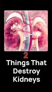 2 Things Destroying Your Kidneys