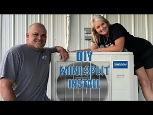 DIY Ductless Mini Split Multi Zone Install - MrCool