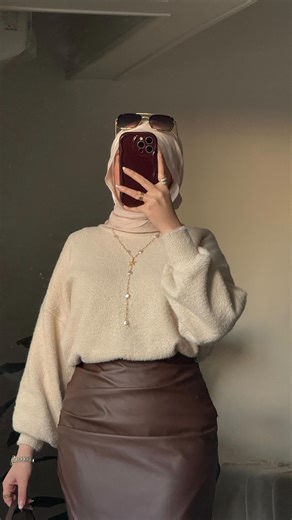 AYA AHMED on Instagram: "Skirt from @guzel_brand_ 🤎"