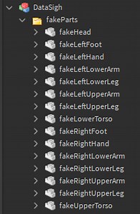 Adding a material to a humanoid part [R15]