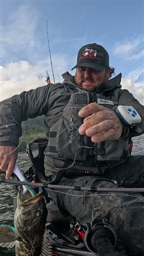 Kayak Battle with a Lingcod!