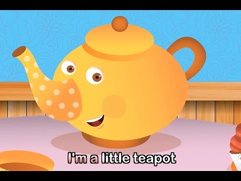 I'm A Little Teapot (with lyrics) - Nursery Rhymes by EFlashApps