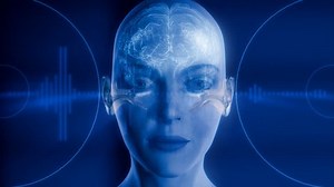 Inner ear. Hearing process. Medical animation.