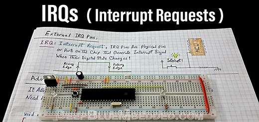 IRQ - Interrupt Request Pins – Embedded Systems Tutorials - DeepBlue