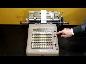 NCR model 11KNS adding machine mode